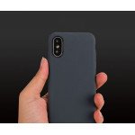 Wholesale iPhone Xs / X (Ten) Pro Silicone Hard Case (Space Gray)